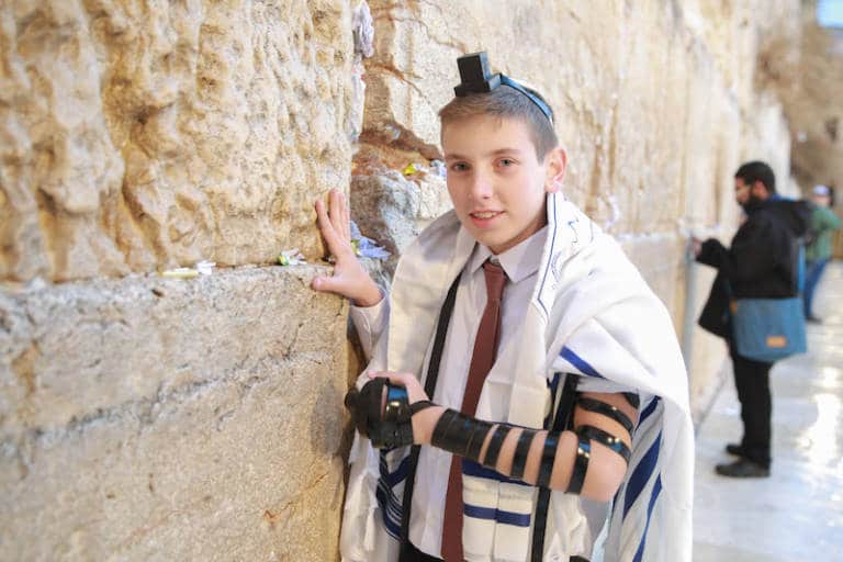 Bar Mitzvah in Israel Kinor David Bar Mitzvah at the Kotel Western Wall