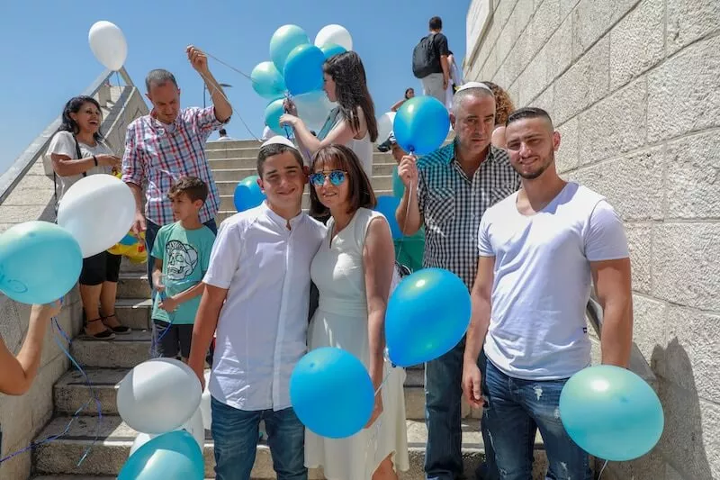 photo bar mitzvah balloons