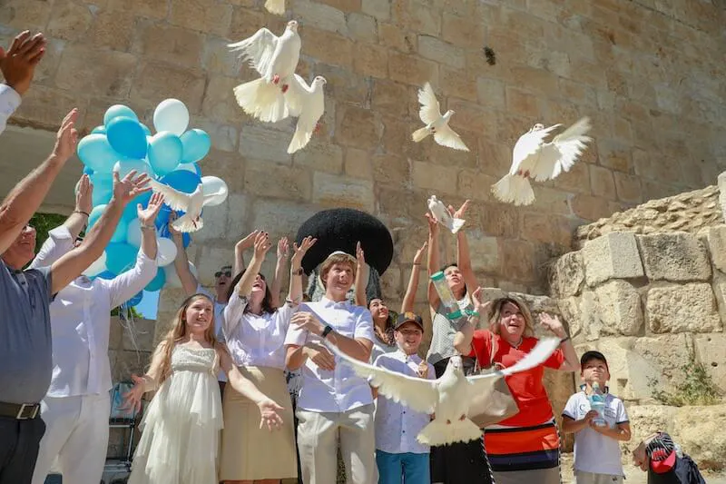 photo Bar mitzvah at the Western Wall and its symbolism